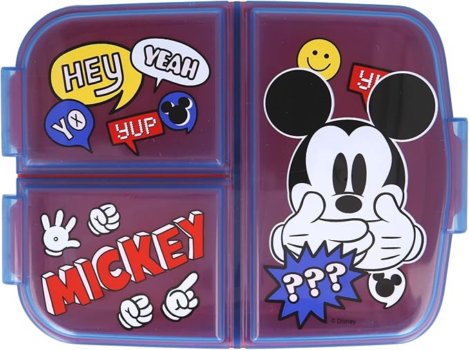 Buy Stor Multi Compartment Sandwich Box Its A Mickey Thing | Yallatoys.com