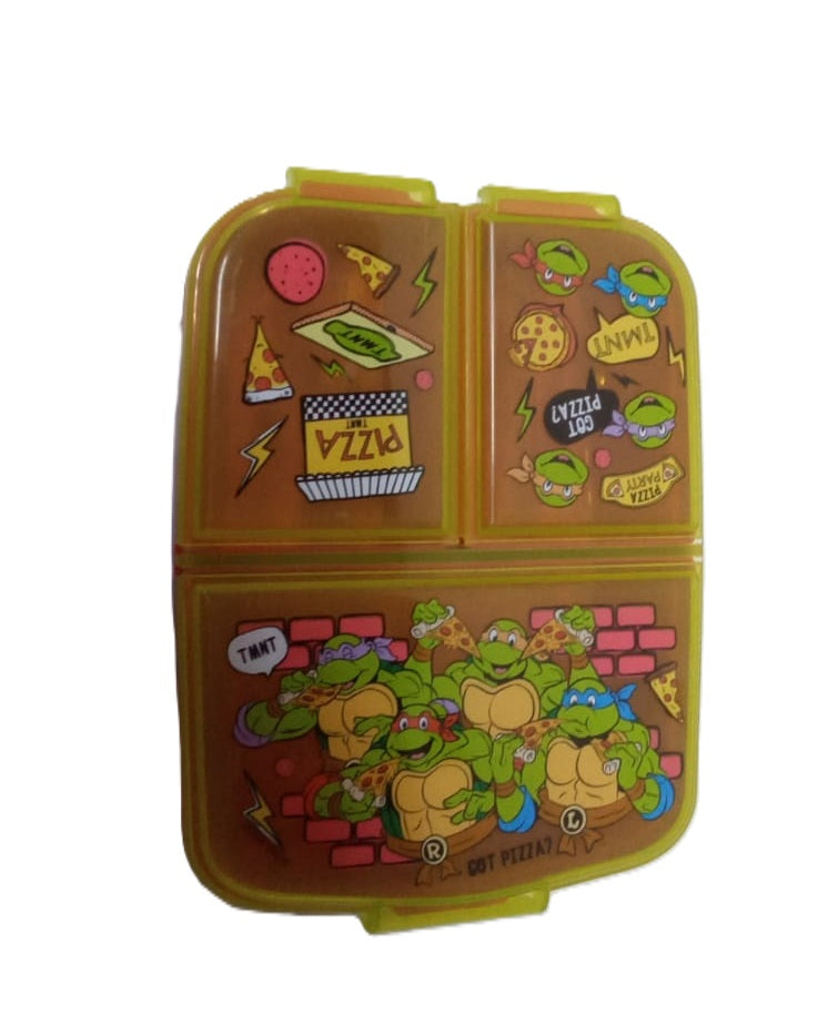 Buy Stor Multi Compartment Sandwich Box Ninja Turtles Pizza | Yallatoys.com