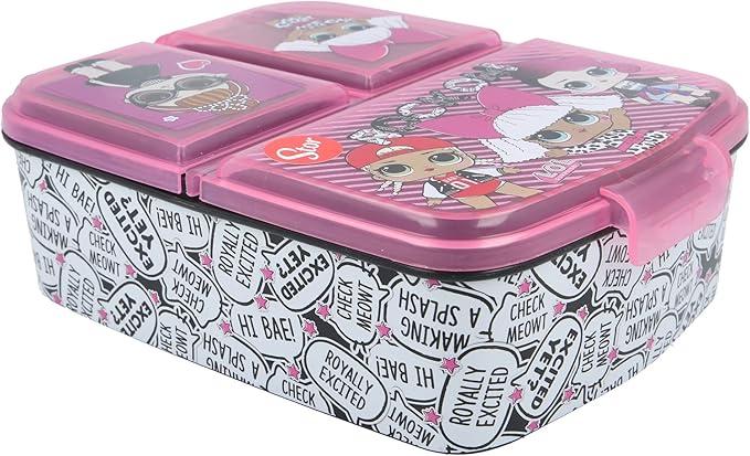 Buy Stor Multi Compartment Sandwich Box Lol Surprise Rock On | Yallatoys.com
