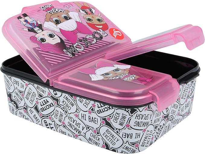 Buy Stor Multi Compartment Sandwich Box Lol Surprise Rock On | Yallatoys.com