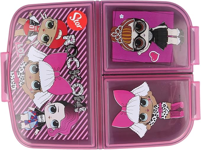 Buy Stor Multi Compartment Sandwich Box Lol Surprise Rock On | Yallatoys.com