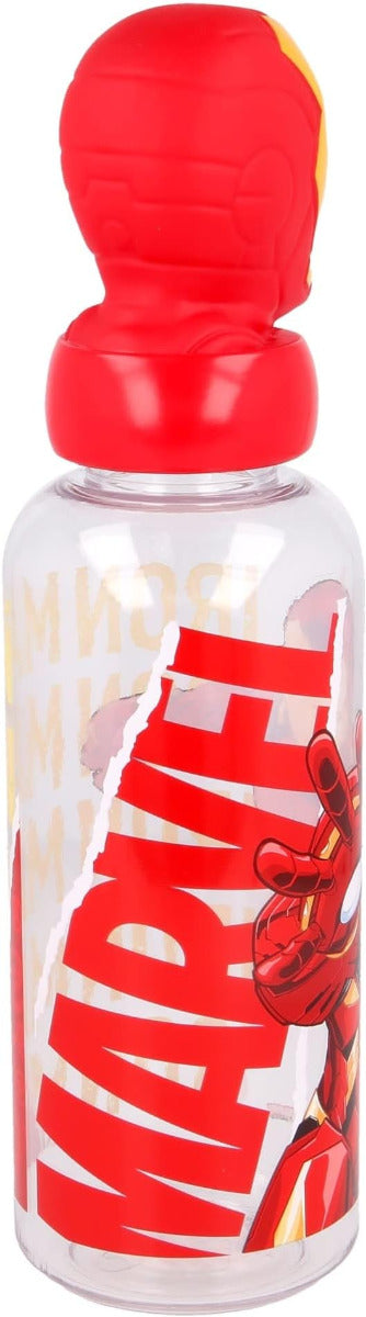 Buy Stor Ironman 3D Figurine Bottle 560 ML | Yallatoys.com