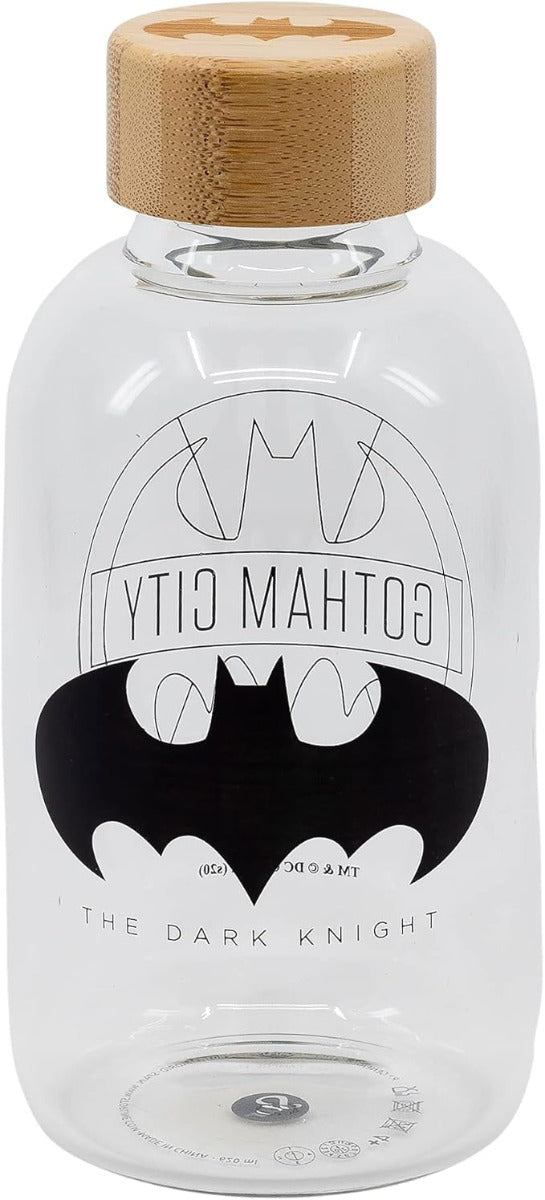 Buy Stor Young Adult Small Glass Bottle Batman Symbol 620ml | Yallatoys.com