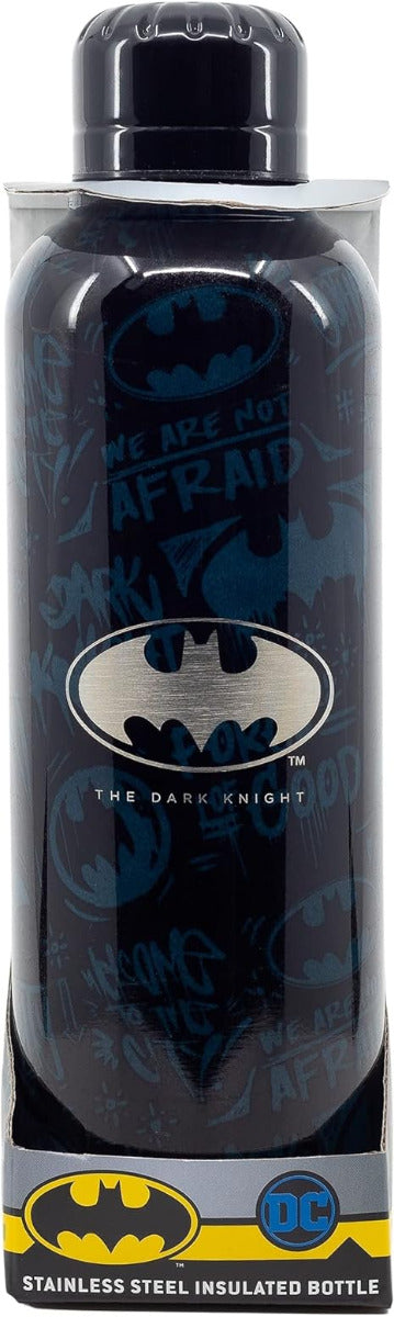 Buy Stor Young Adult Insulated Stainless Steel Bottle Batman Symbol 515ml | Yallatoys.com