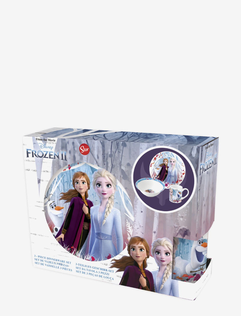 Buy Stor Frozen Ceramic 3 Pcs Snack Set | Yallatoys.com