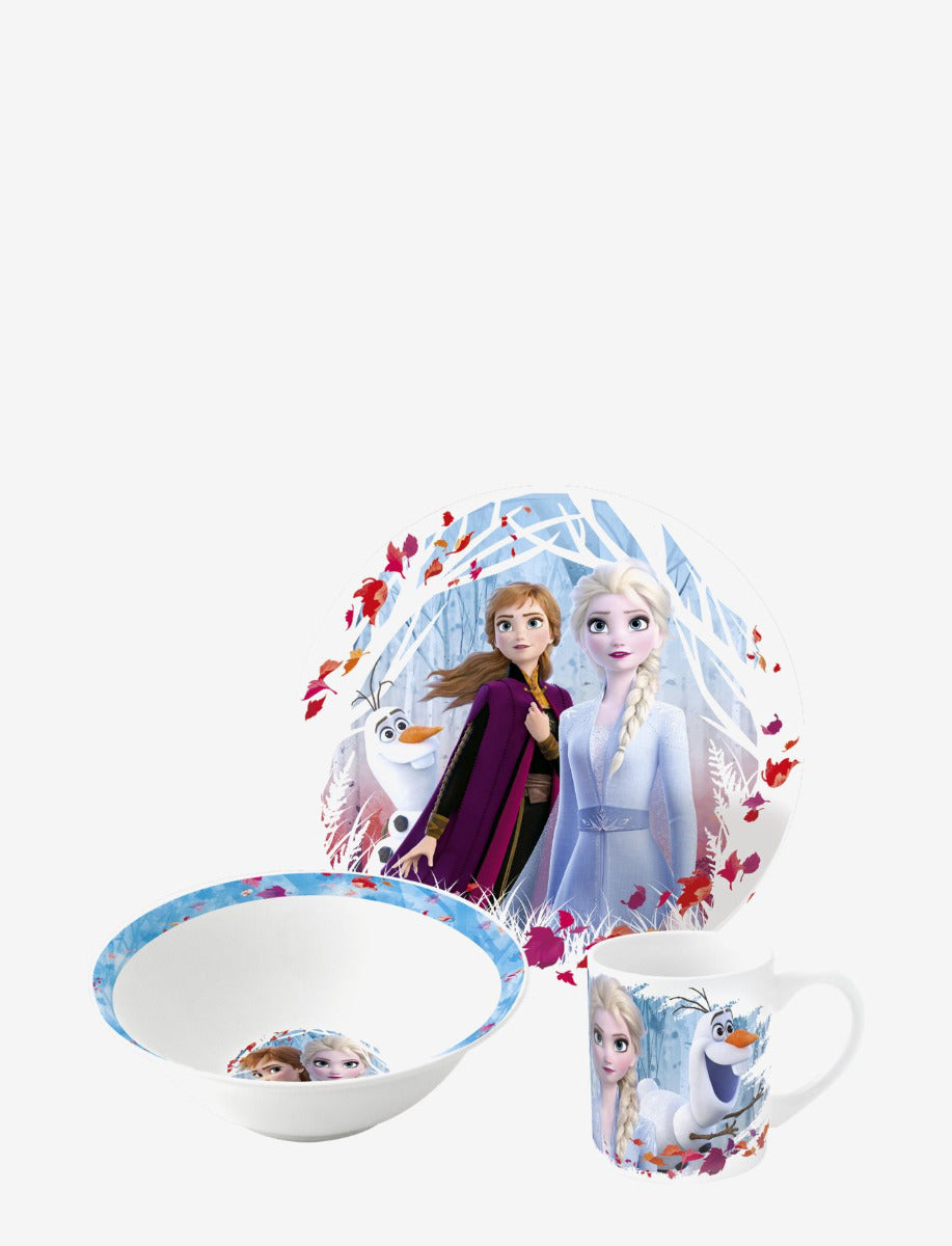 Buy Stor Frozen Ceramic 3 Pcs Snack Set | Yallatoys.com