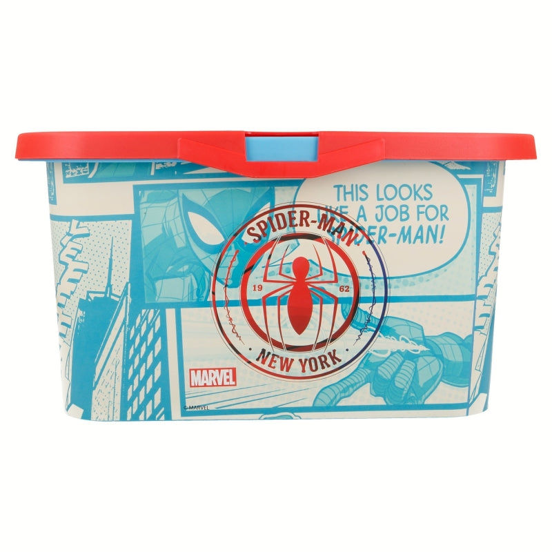 Buy Stor Spiderman Click Cloth Storage 13 Ltr | Yallatoys.com