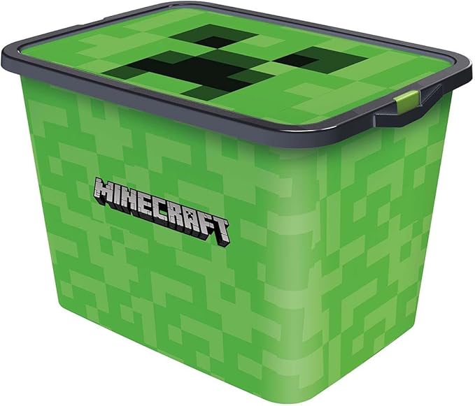 Buy Stor Storage Click Box 23Litre Minecraft | Yallatoys.com