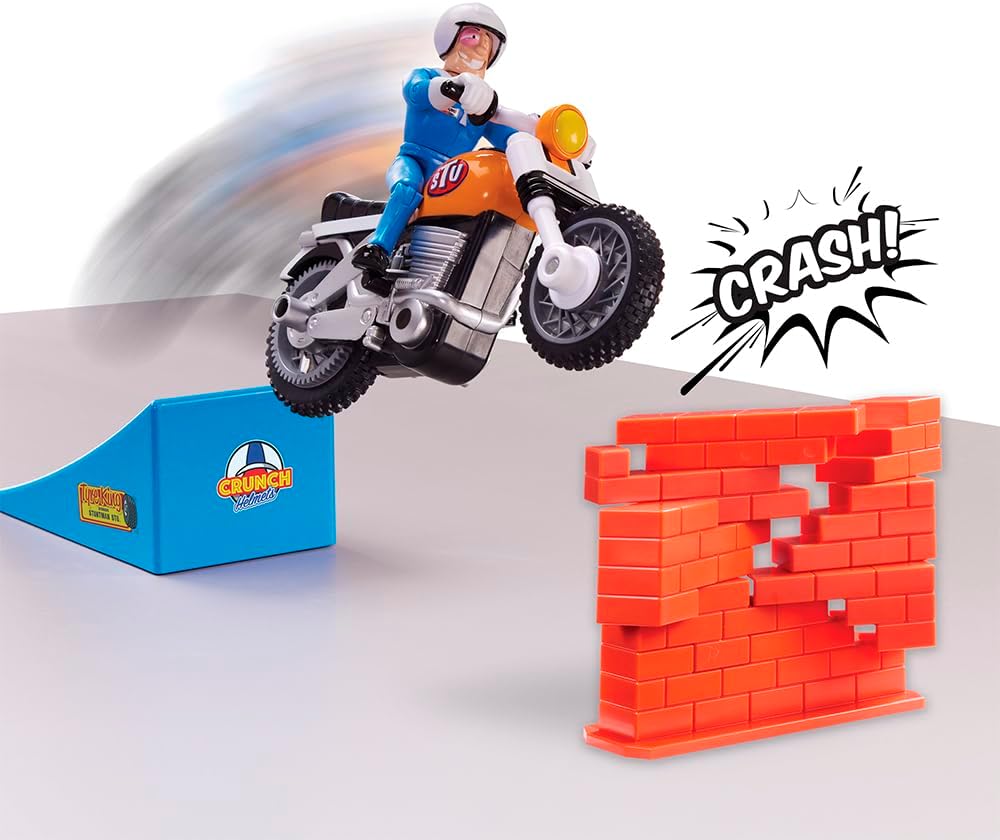 Buy Stuntman Stu Nitro Boost Stunt Bike with Launch Ramp | Yallatoys.com