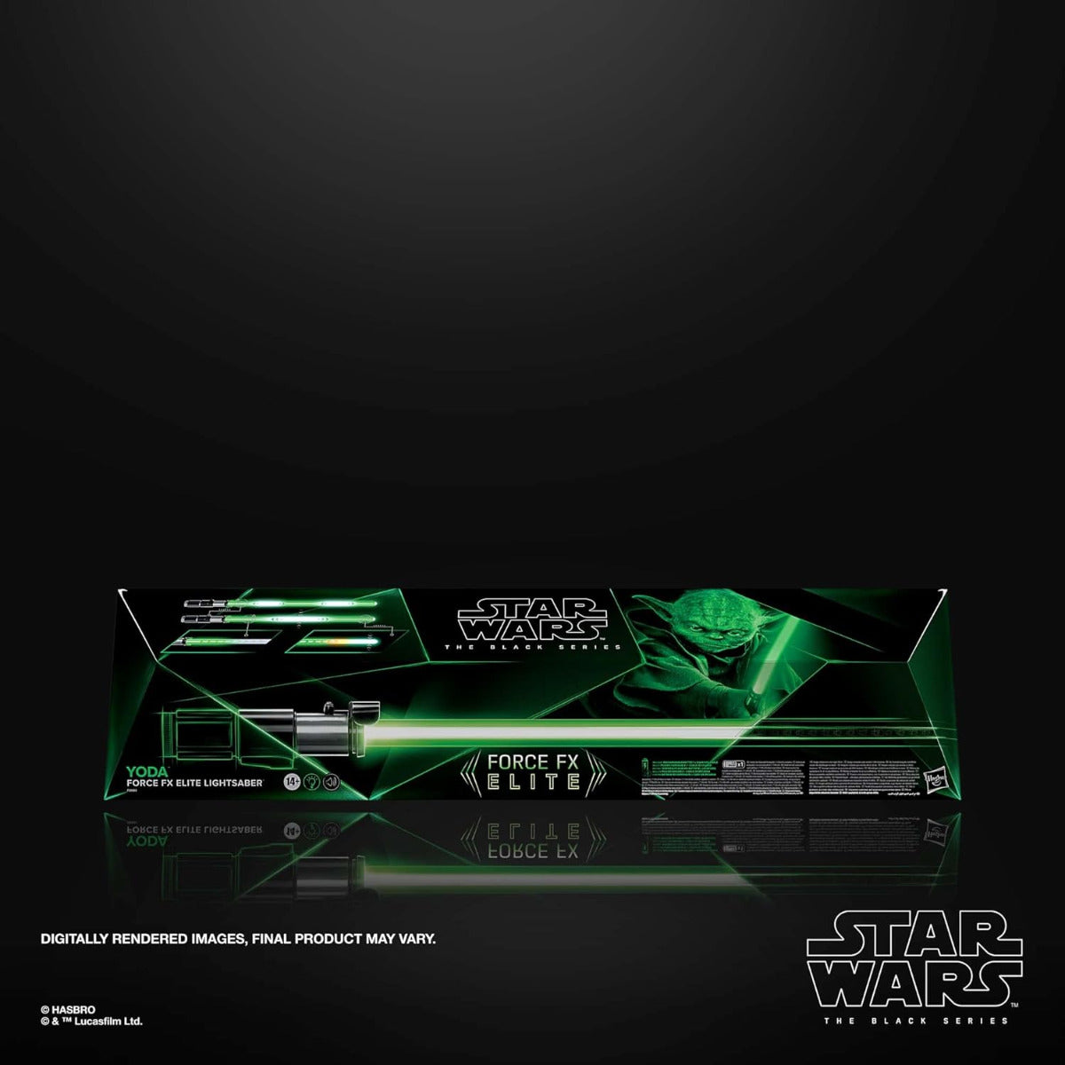 Buy Star Wars The Black Series Yoda Force FX Elite Electronic Lightsaber with Advanced LED | Yallatoys.com