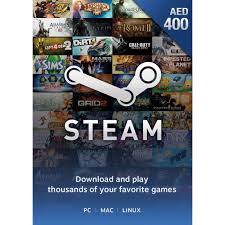 Buy Steam Wallets 400AED | Yallatoys.com