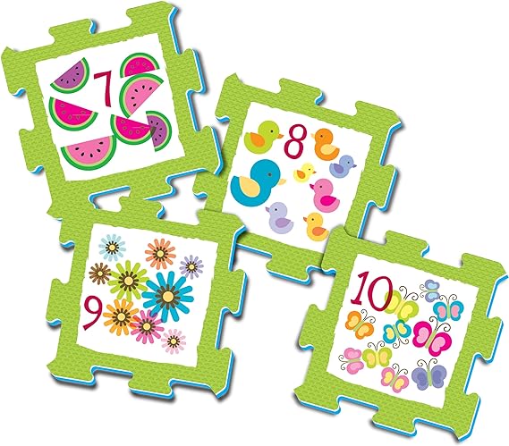 Sunta Numbers and Objects Puzzle Mat