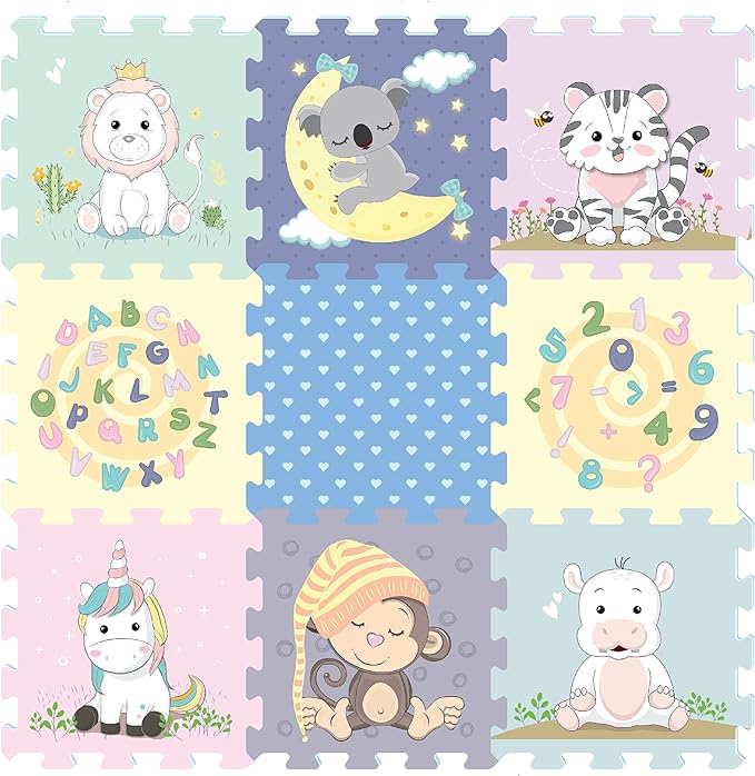 Sunta Sweetie Animals Baby Puzzle Mat Sunta Yallatoys