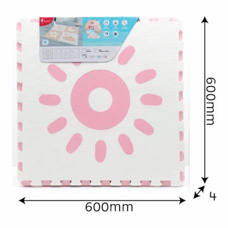 Sunta Weather Series Classic Puzzle Mat Pink Sunta Yallatoys