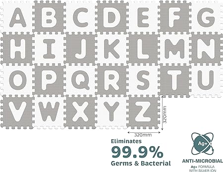 Sunta Antibacterial Alphabet Puzzle Mat