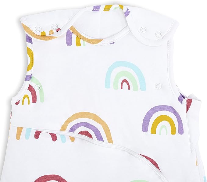 Snuz Pouch Sleeping Bag 1.0 Tog Rainbow 0 To 6 Months Snuz Yallatoys