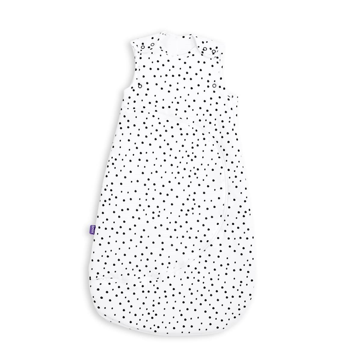 Snuz Pouch Sleeping Bag 2.5 Tog Mono Spot 0 To 6 Months Snuz Yallatoys