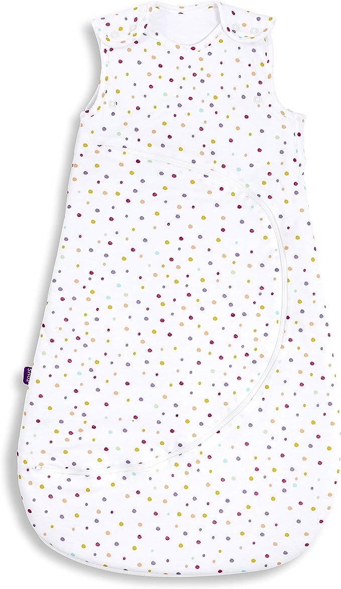 Snuz Pouch Sleeping Bag 2.5 Tog Multi Spot 0 To 6 Months Snuz Yallatoys