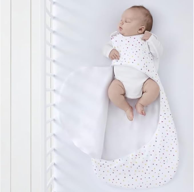 Snuz Pouch Sleeping Bag 2.5 Tog Multi Spot 0 To 6 Months Snuz Yallatoys