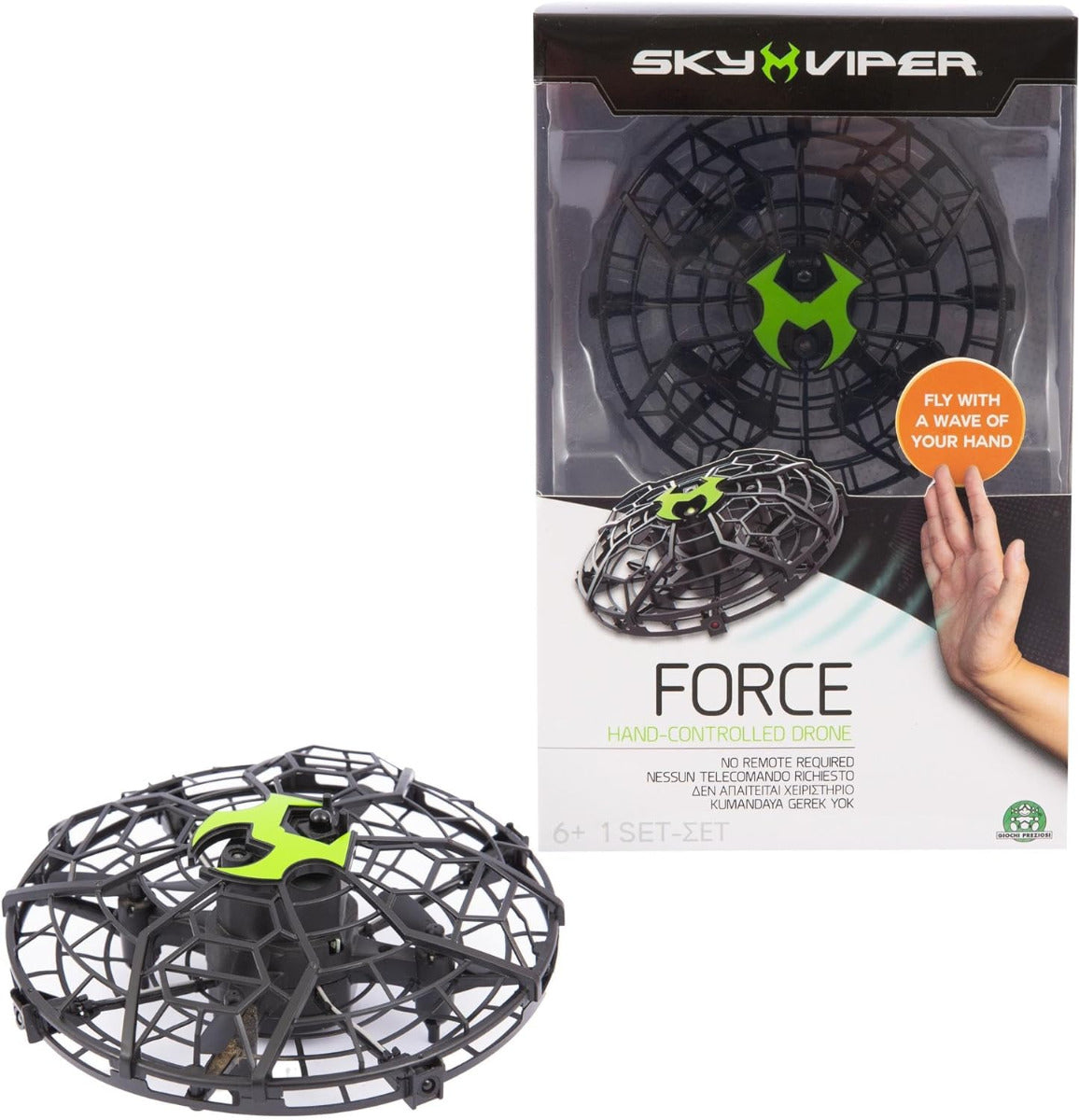 Buy Sky Viper Force Hover Sphere Gesture Controlled Drone | Yallatoys.com