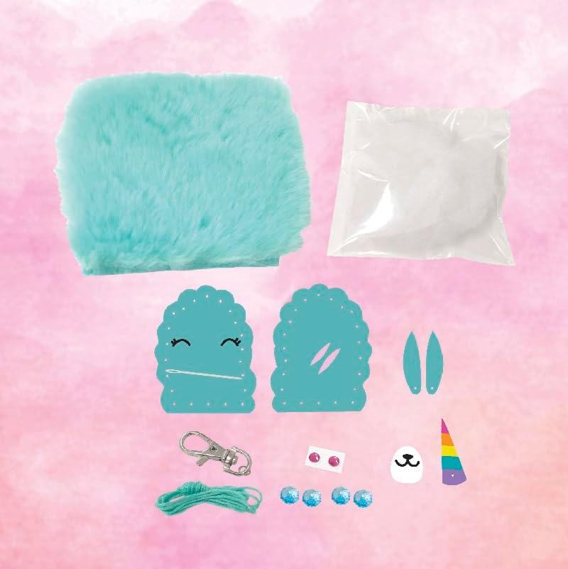 Buy Sew Star Hobby Set Diy Bag Charm With Furry Pompom Llama | Yallatoys.com