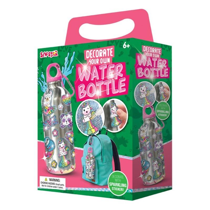 Buy Sew Star Girls Water Bottle Decoration Kit | Yallatoys.com