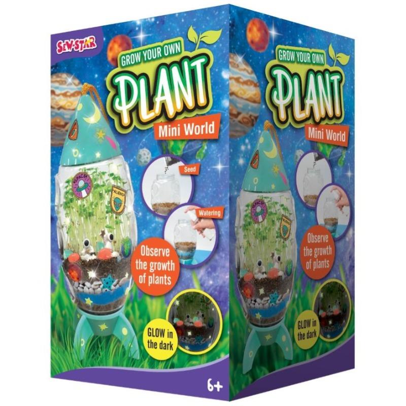 Buy Sew Star Grow Your Own Plant Mini World Rocket | Yallatoys.com