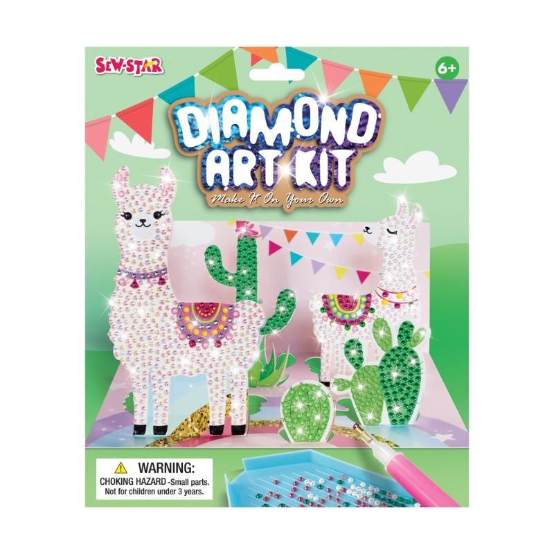 Buy Sew Star Diamond Painting Art Llama | Yallatoys.com
