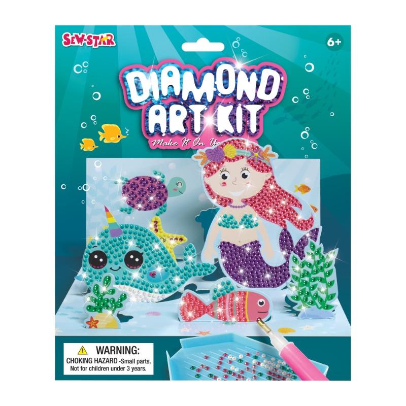 Buy Sew Star Diamond Painting Art Mermaid | Yallatoys.com