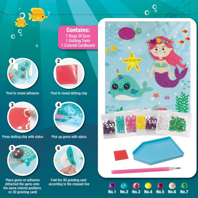 Buy Sew Star Diamond Painting Art Mermaid | Yallatoys.com