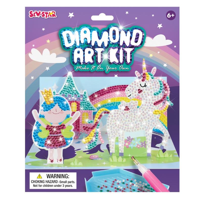 Buy Sew Star Diamond Painting Art Unicorn | Yallatoys.com
