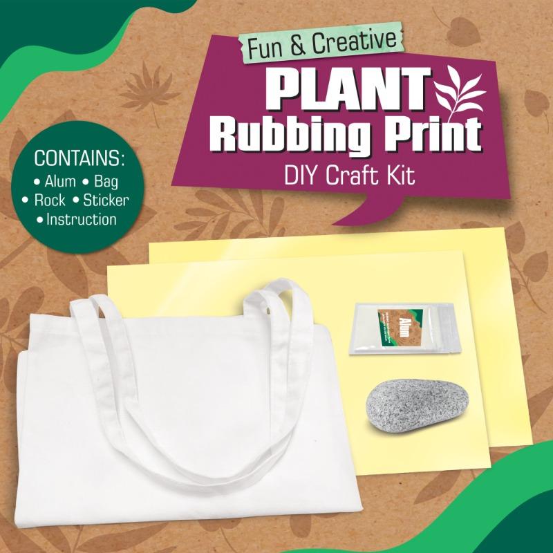 Buy Sew Star Plant Rubbing Print Diy Craft Kit Tote Bag | Yallatoys.com