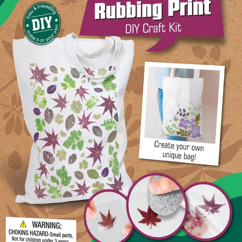 Buy Sew Star Plant Rubbing Print Diy Craft Kit Tote Bag | Yallatoys.com