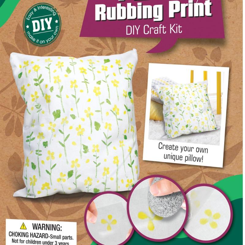 Buy Sew Star Plant Rubbing Print Diy Craft Kit Pillow | Yallatoys.com