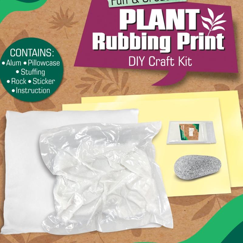 Buy Sew Star Plant Rubbing Print Diy Craft Kit Pillow | Yallatoys.com