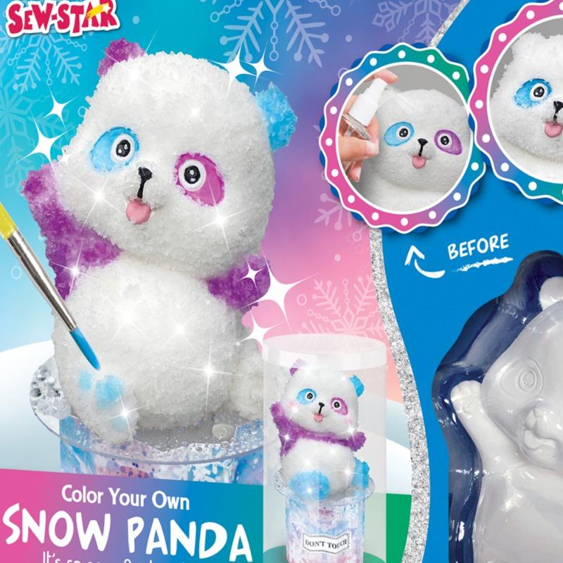 Buy Sew Star Color Your Own Snow Panda | Yallatoys.com