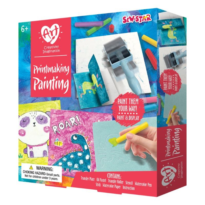 Buy Sew Star Printmaking Painting Print Them Your Way | Yallatoys.com