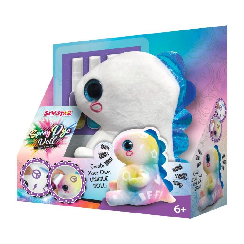 Buy Sew Star Spray Dye Doll Dino | Yallatoys.com