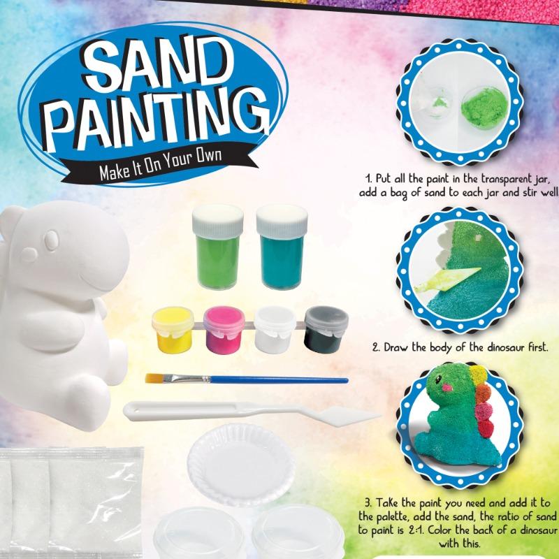 Buy Sew Star Sand Painting Dino | Yallatoys.com
