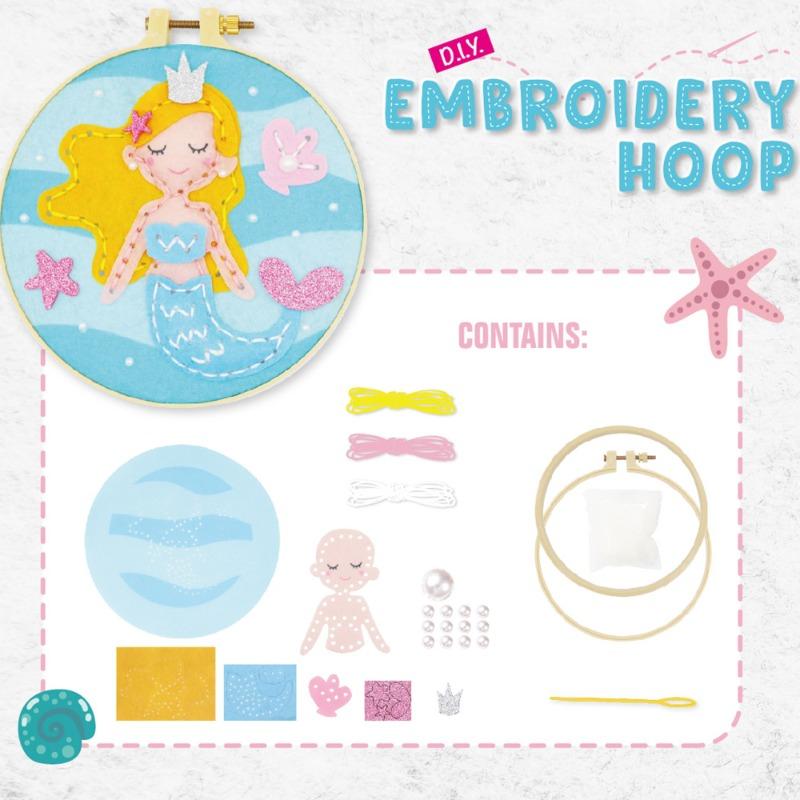 Buy Sew Star Embroidery Hood Mermaid | Yallatoys.com