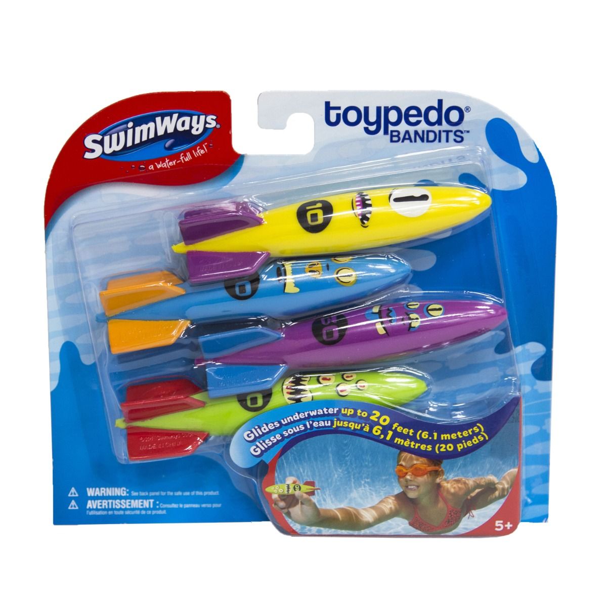 Buy Swim Ways Toypedo Bandits  (Sold Separately Subject to availability) | Yallatoys.com