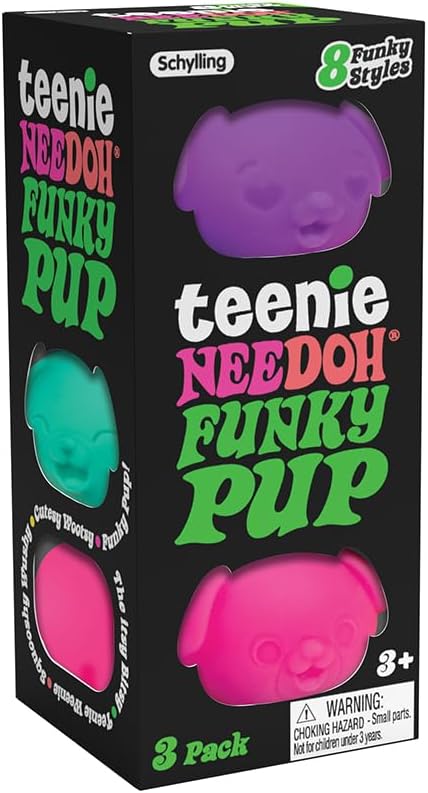 Buy Schylling Teenie Funky Pups Needoh  (Sold Separately Subjected To Availability) | Yallatoys.com