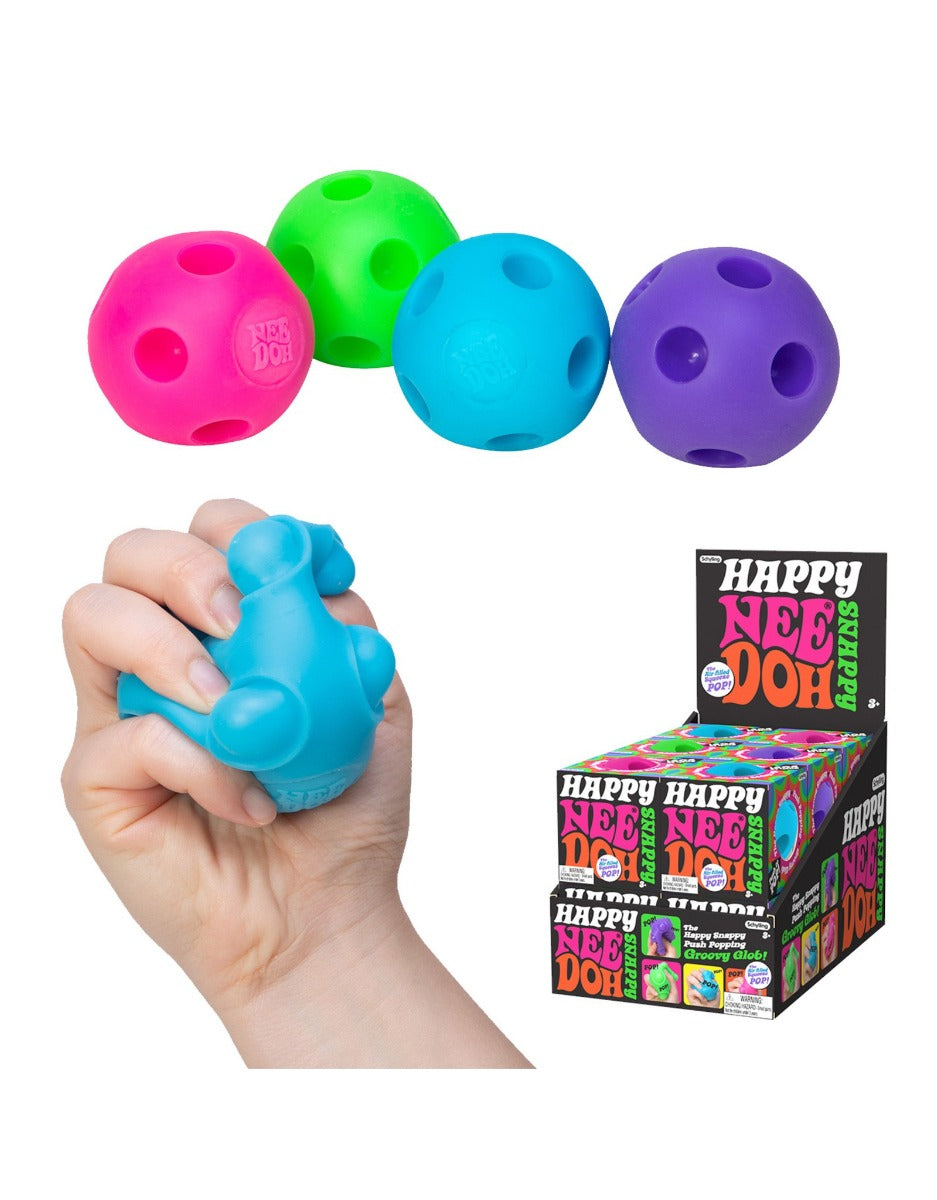 Buy Schylling NeeDoh Happy Snappy Sensory Stress Ball (Sold Separately Subject to Availability) | Yallatoys.com
