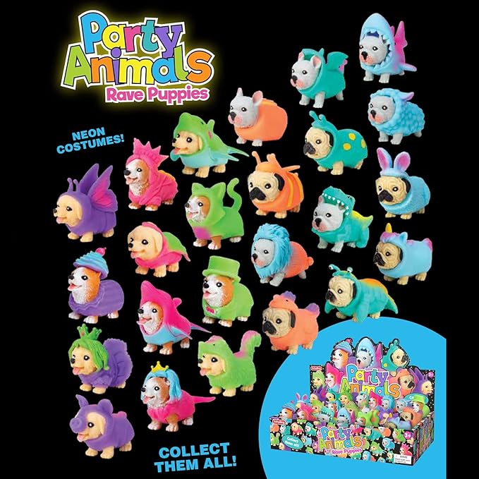 Buy Schylling Rave Party Pups (Sold Separately Subject to Availability) | Yallatoys.com
