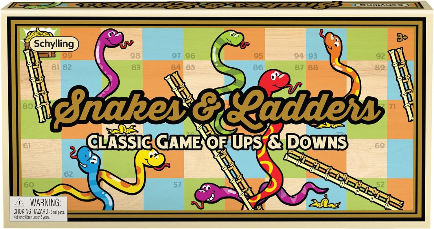 Buy Schylling Snakes And Ladder Game | Yallatoys.com