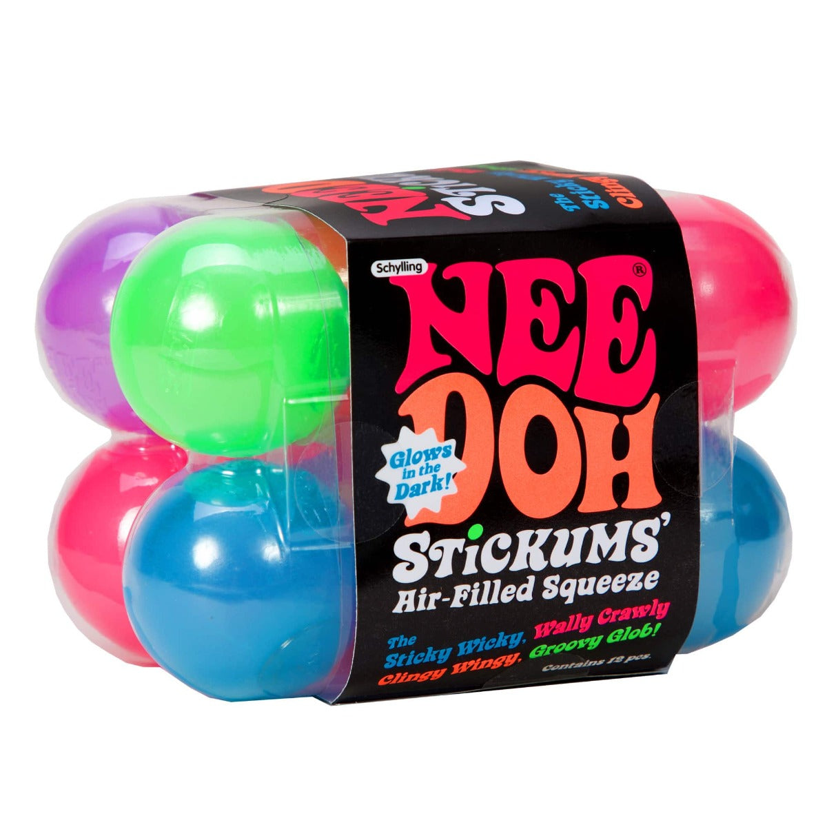 Buy Schylling Stickums Sticky Wicky Nee Doh 12 Squishy Balls (Sold Separately Subject to Availability) | Yallatoys.com