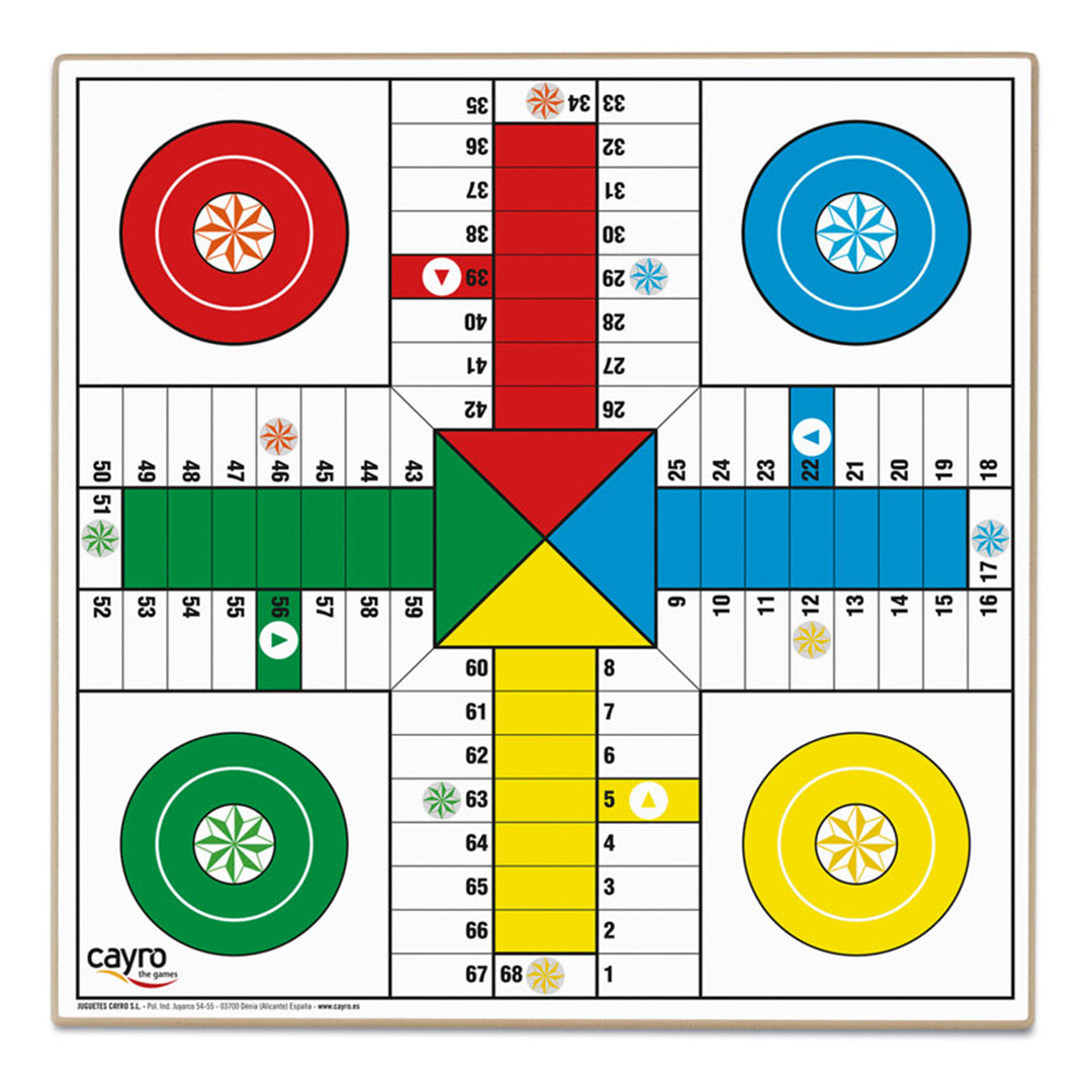 Buy Cayro Wooden Parcheesi Goose Board | Yallatoys.com