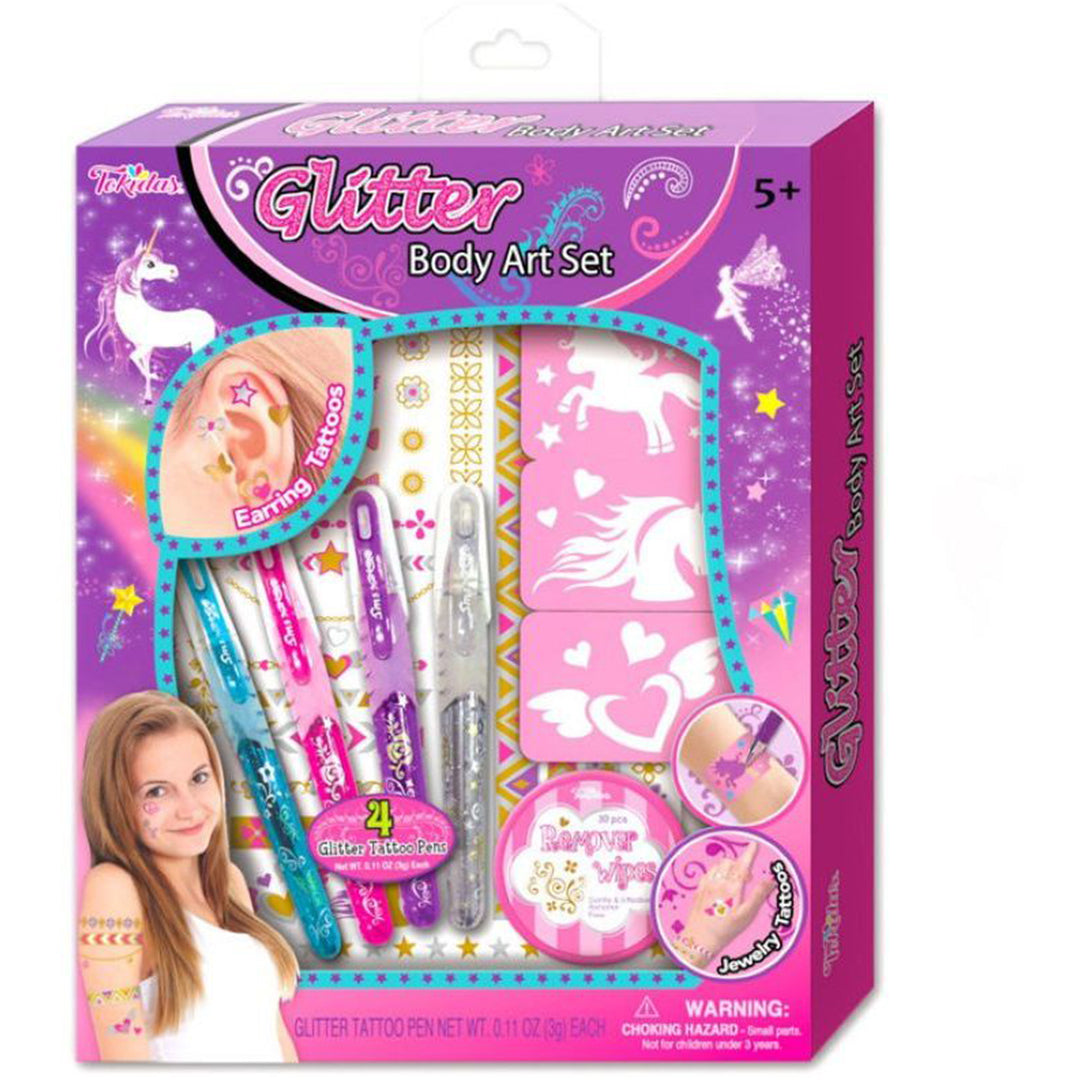 Buy Tokidas Glitter Body Art Set | Yallatoys.com