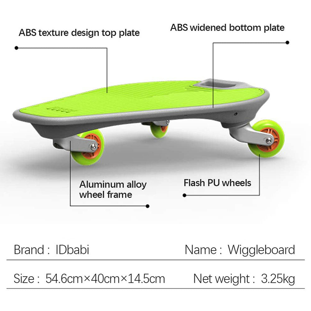 Buy Wiggleboard with light Green | Yallatoys.com