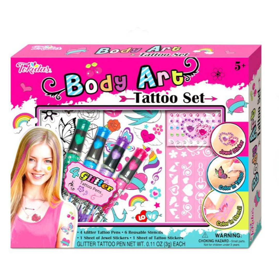 Buy Tokidas Body Art Tattoo Set | Yallatoys.com